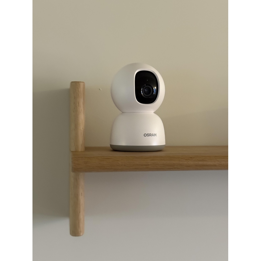 Osram - Έξυπνη εσωτερική κάμερα 360° με αισθητήρα 2K SMART+ 230V Wi-Fi
