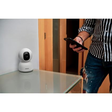 Osram - Έξυπνη εσωτερική κάμερα 360° με αισθητήρα 2K SMART+ 230V Wi-Fi
