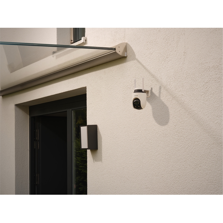 Osram - Έξυπνη εξωτερική κάμερα 360° με ανάλυση 2K SMART+ 230V IP67 Wi‑Fi