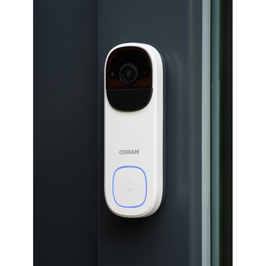 Osram - Έξυπνο βίντεο-κουδούνι με αισθητήρα 2K SMART+ 230V IP66 Wi-Fi