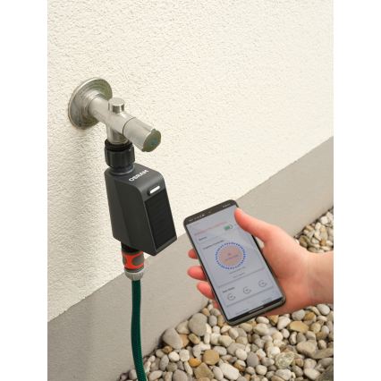 Osram - Βαλβίδα άρδευσης SMART+ με ηλιακό πάνελ IP55 Wi‑Fi