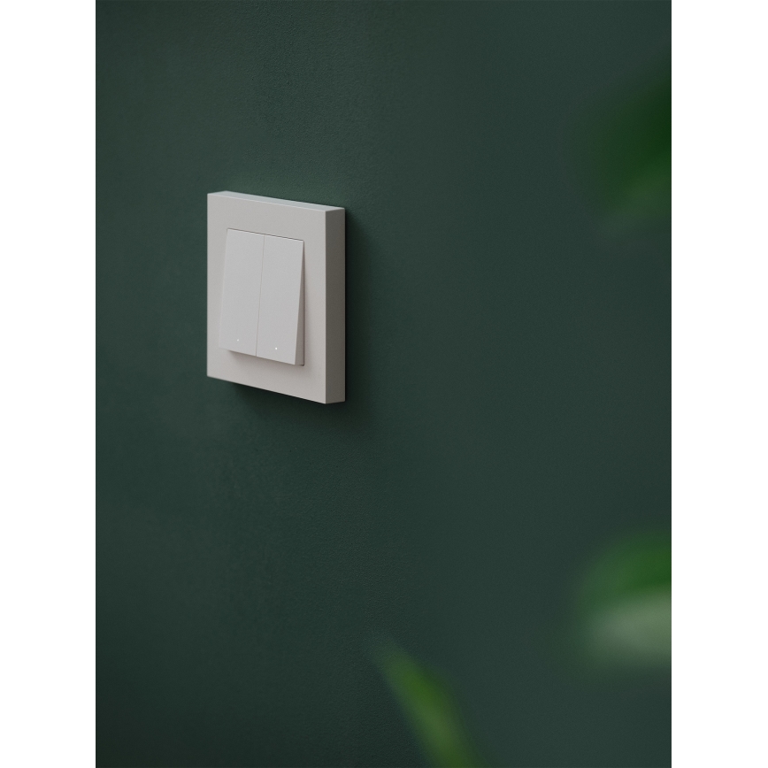 Osram - Διακόπτης 2 πλήκτρων SMART+ MATTER 230V Wi‑Fi