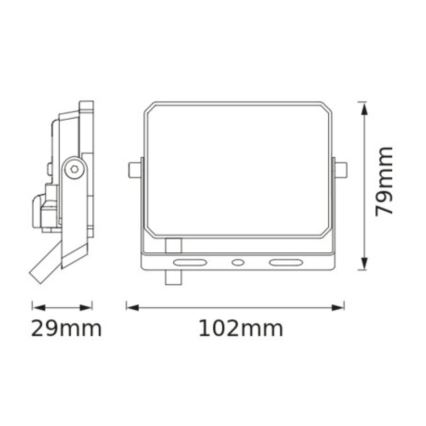 Osram - Προβολέας LED FLOODLIGHT LED/10W/230V 6500K IP65