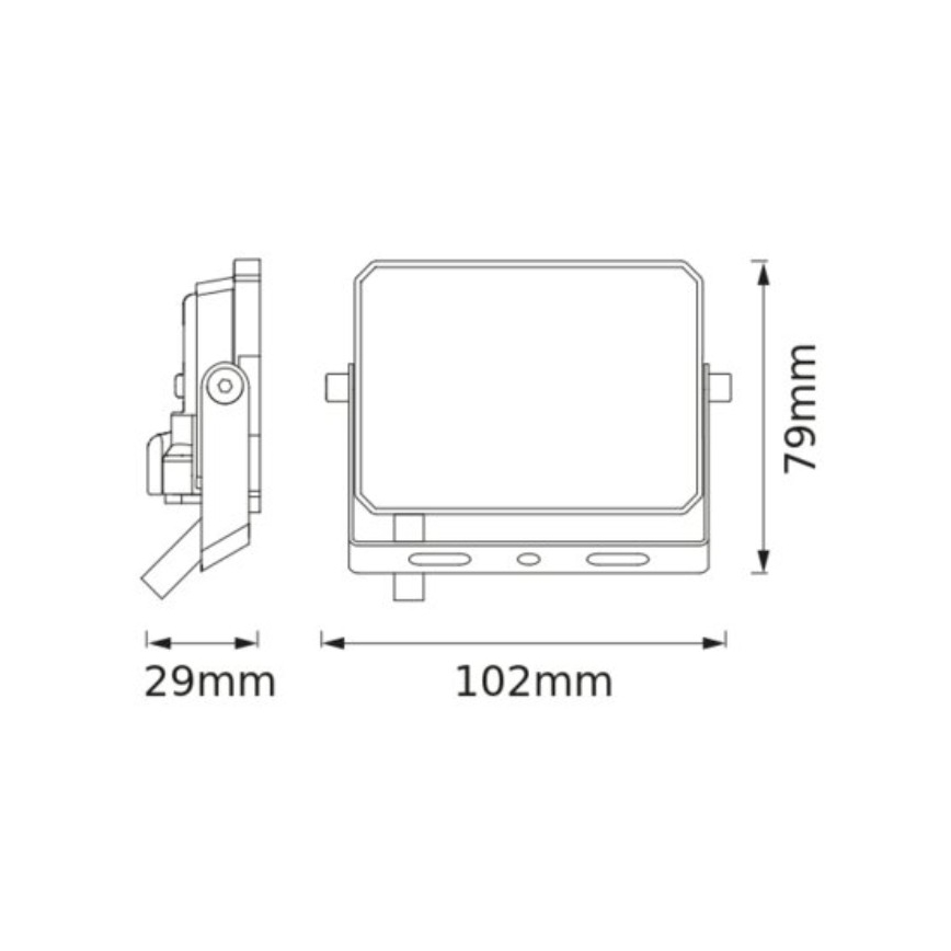 Osram - Προβολέας FLOODLIGHT LED/10W/230V 3000K IP65