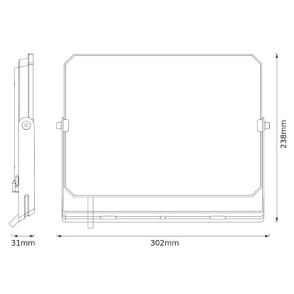 Osram - Προβολέας LED Floodlight 100W 230V 3000K IP65