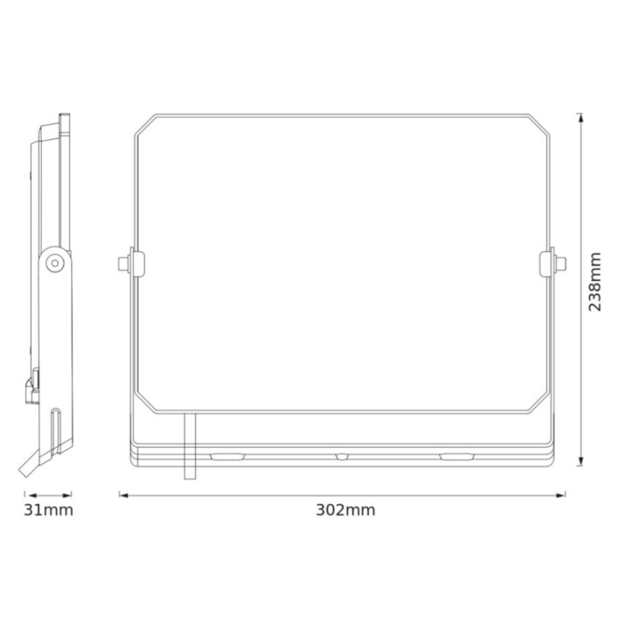Osram - Προβολέας LED Floodlight 100W 230V 3000K IP65