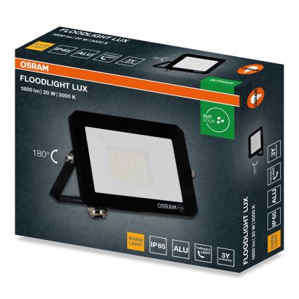 Osram - Προβολέας LED FLOODLIGHT 20W/230V 3000K IP65