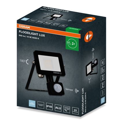 Osram - Προβολέας LED με αισθητήρα FLOODLIGHT LED/10W/230V 6500K IP65