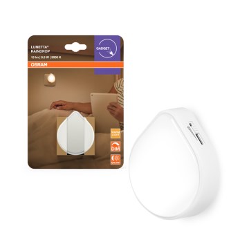 Osram - Ρυθμιζόμενο LED νυχτερινό φωτιστικό για πρίζα LUNETTA LED/0,5W/230V