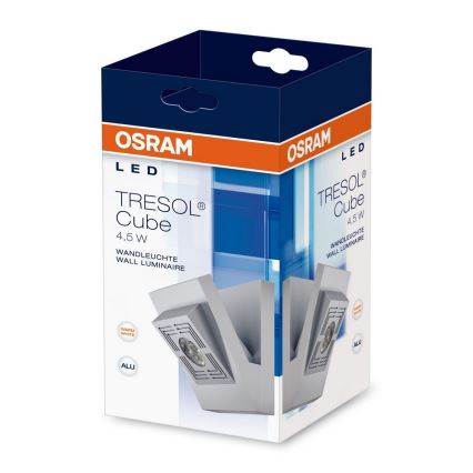 Osram - Φως τοίχου LED TRESOL LED/4,5W/230V ασήμι