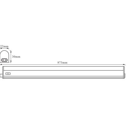 Osram - Φωτιστικό πάγκου κουζίνας LED BATTEN LED/10W/230V