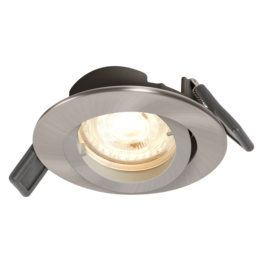 Osram - Χωνευτό φωτιστικό LED SPOT 1xGU10/4,3W/230V 2700K CRI 90 ματ χρώμιο