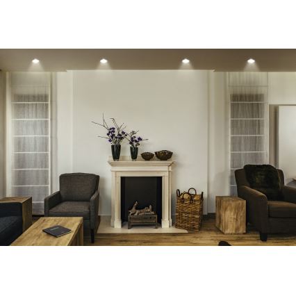 Osram - Χωνευτό φωτιστικό LED SPOT TWIST LED/5W/230V 3000K Ø 7 cm λευκό