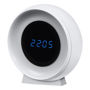 Osram - Ψηφιακό ρολόι LED με οπίσθιο φωτισμό NIGHTLUX LED/0,3W/5V 1000mAh 3000/4000/6500K λευκό
