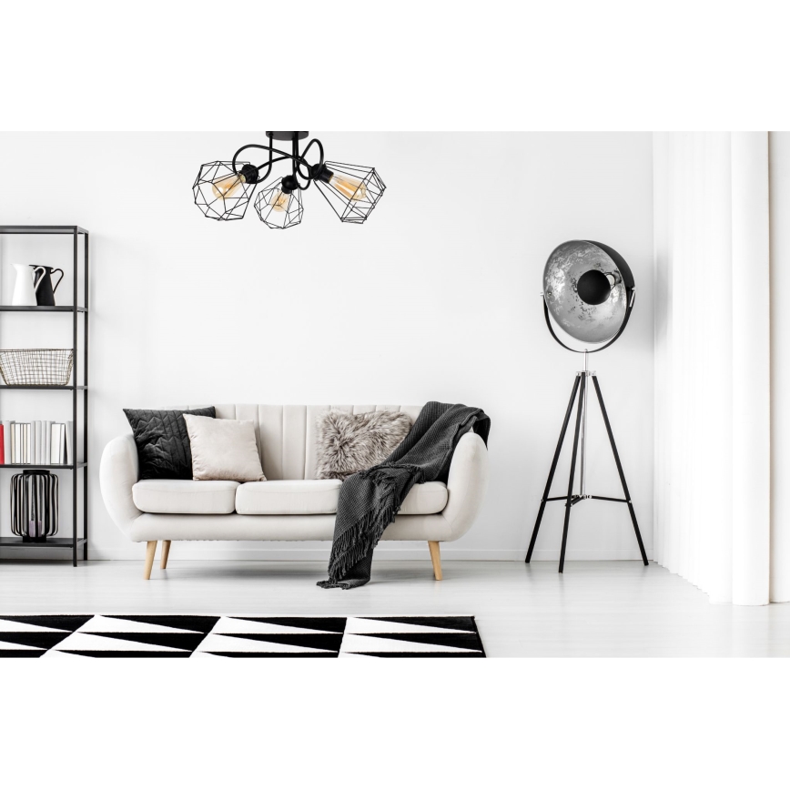 Σταθερό πολύφωτο DIAMENT 3xE27/60W/230V