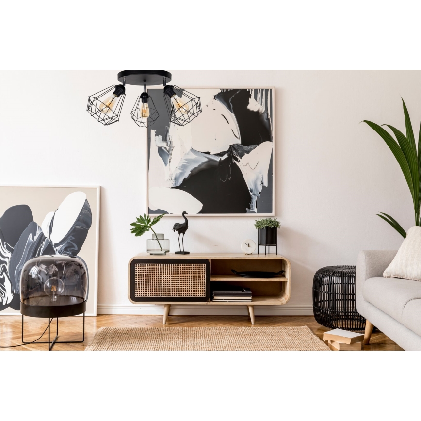 Σταθερό πολύφωτο DIAMENT 3xE27/60W/230V