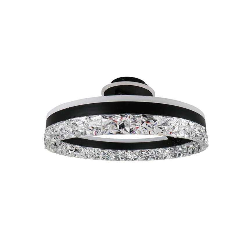 Σταθερό πολύφωτο dimming LED LED/86W/230V 3000-6500K μαύρο + τηλεχειριστήριο