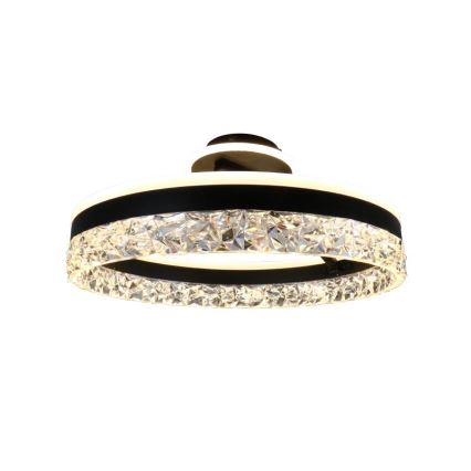 Σταθερό πολύφωτο dimming LED LED/86W/230V 3000-6500K μαύρο + τηλεχειριστήριο