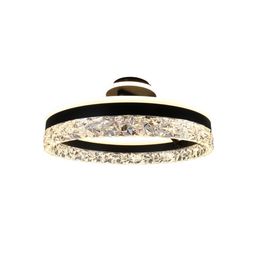 Σταθερό πολύφωτο dimming LED LED/86W/230V 3000-6500K μαύρο + τηλεχειριστήριο