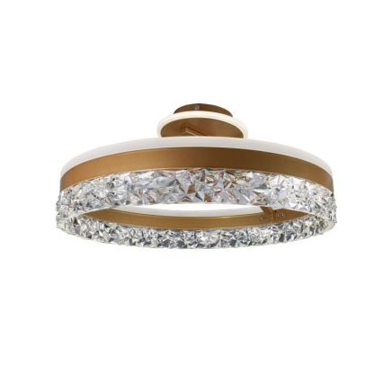 Σταθερό πολύφωτο dimming LED LED/86W/230V 3000-6500K χρυσαφί + τηλεχειριστήριο