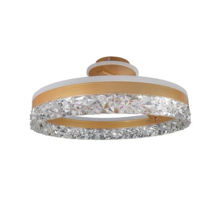 Σταθερό πολύφωτο dimming LED LED/86W/230V 3000-6500K χρυσαφί + τηλεχειριστήριο