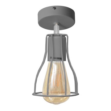 Σταθερό πολύφωτο TUBE II 1xE27/15W/230V γκρι