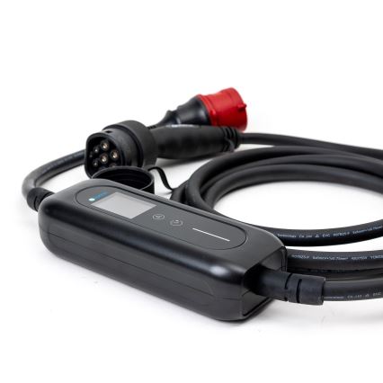 Σταθμός φόρτισης για ηλεκτρικά οχήματα τύπου 2, 5 μ., 22kW, 16A, IP54, Tuya