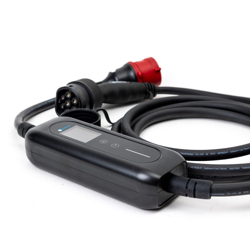 Σταθμός φόρτισης για ηλεκτρικά οχήματα τύπου 2, 5 μ., 22kW, 16A, IP54, Tuya