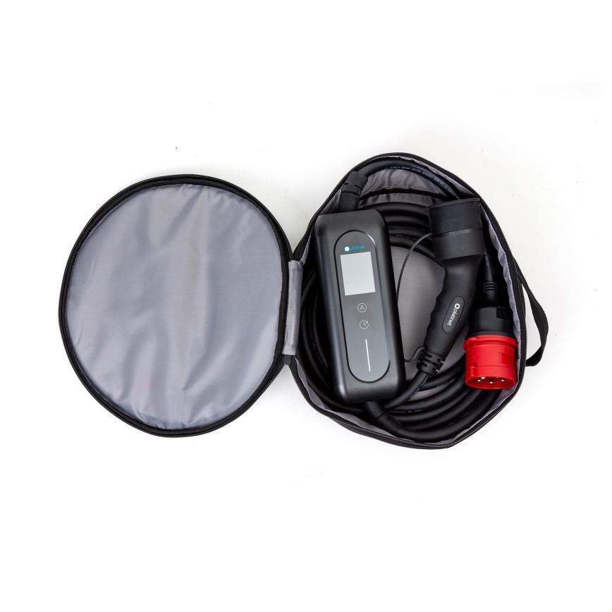 Σταθμός φόρτισης για ηλεκτρικά οχήματα τύπου 2, 5 μ., 22kW, 16A, IP54, Tuya