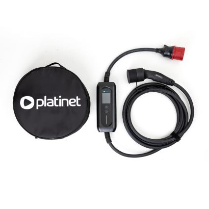 Σταθμός φόρτισης για ηλεκτρικά οχήματα τύπου 2, 5 μ., 22kW, 16A, IP54, Tuya