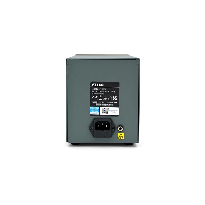 Σταθμός θερμού αέρα και κόλλησης με οθόνη LCD 800W/230V