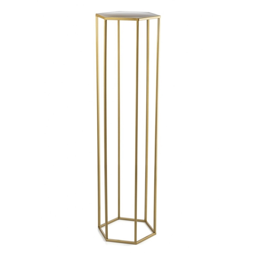 Βάση για λουλούδια 100x24 εκ. σε χρυσό χρώμα