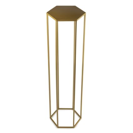 Βάση για λουλούδια 100x24 εκ. σε χρυσό χρώμα