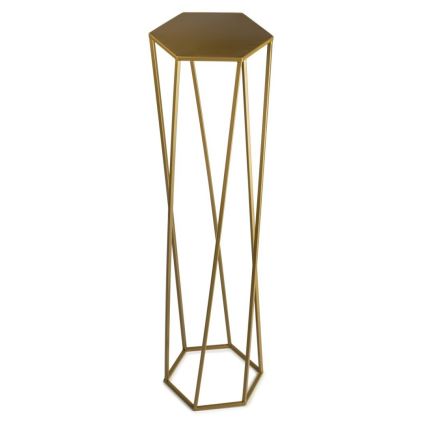 Βάση για λουλούδια 100x24 εκ. σε χρυσό χρώμα