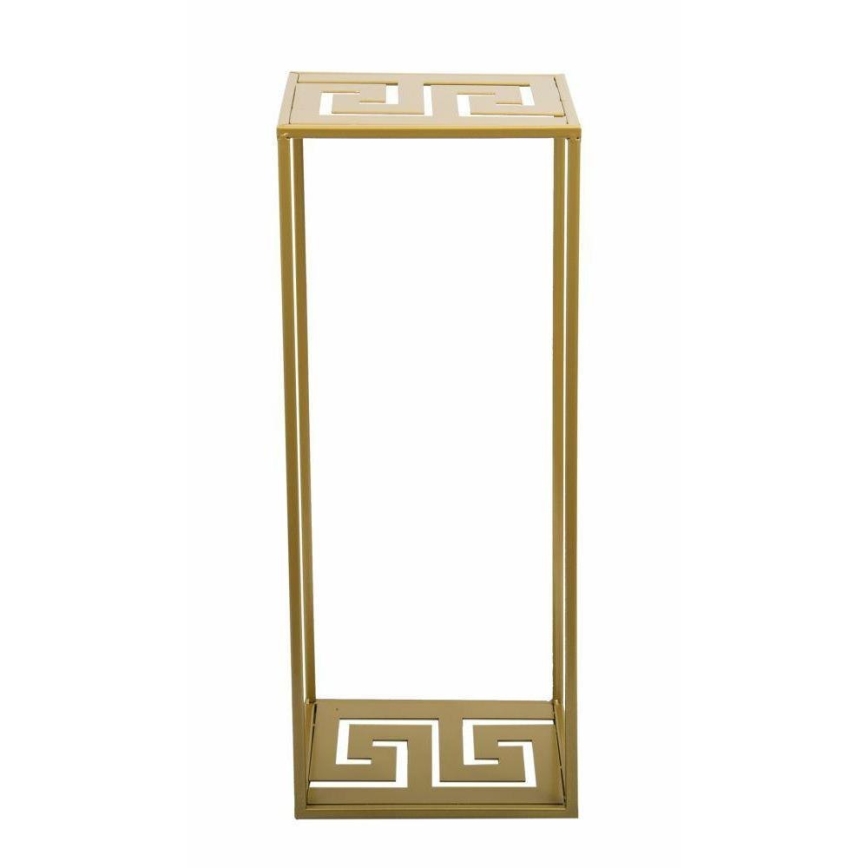 Βάση για λουλούδια 60x24 εκ. σε χρυσό χρώμα