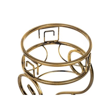 Βάση για λουλούδια 64x60 εκ. σε χρυσό χρώμα