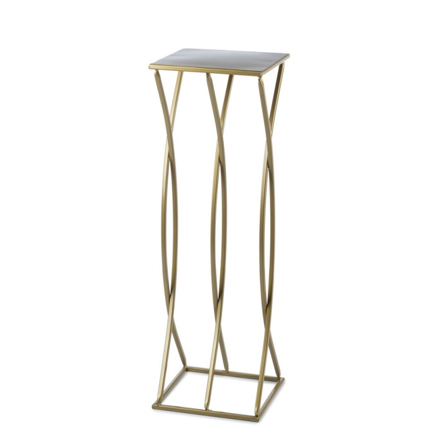 Σταντ για λουλούδια 75x23 εκ. σε χρυσό χρώμα