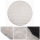 Στρογγυλό χαλί RABBIT BUBBLE 160 cm, εκρού