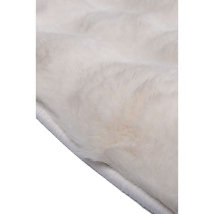 Στρογγυλό χαλί RABBIT BUBBLE 160 cm, εκρού