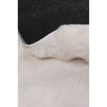 Στρογγυλό χαλί RABBIT BUBBLE 160 cm, εκρού