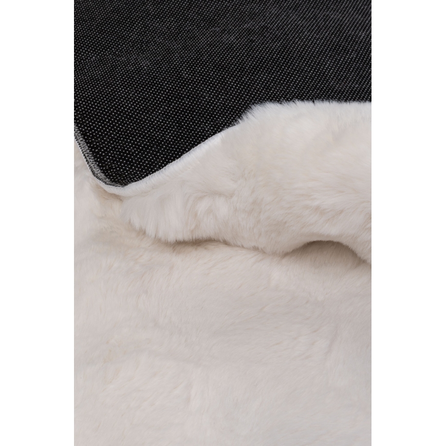 Στρογγυλό χαλί RABBIT BUBBLE 160 cm, εκρού