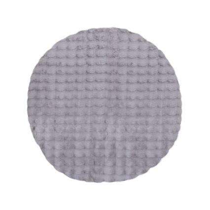 Στρογγυλό χαλί RABBIT BUBBLE 160 εκ., γκρι