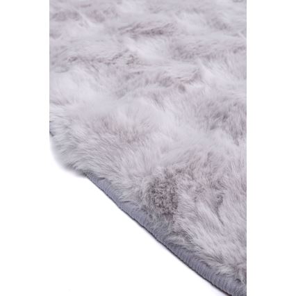 Στρογγυλό χαλί RABBIT BUBBLE 160 εκ., γκρι