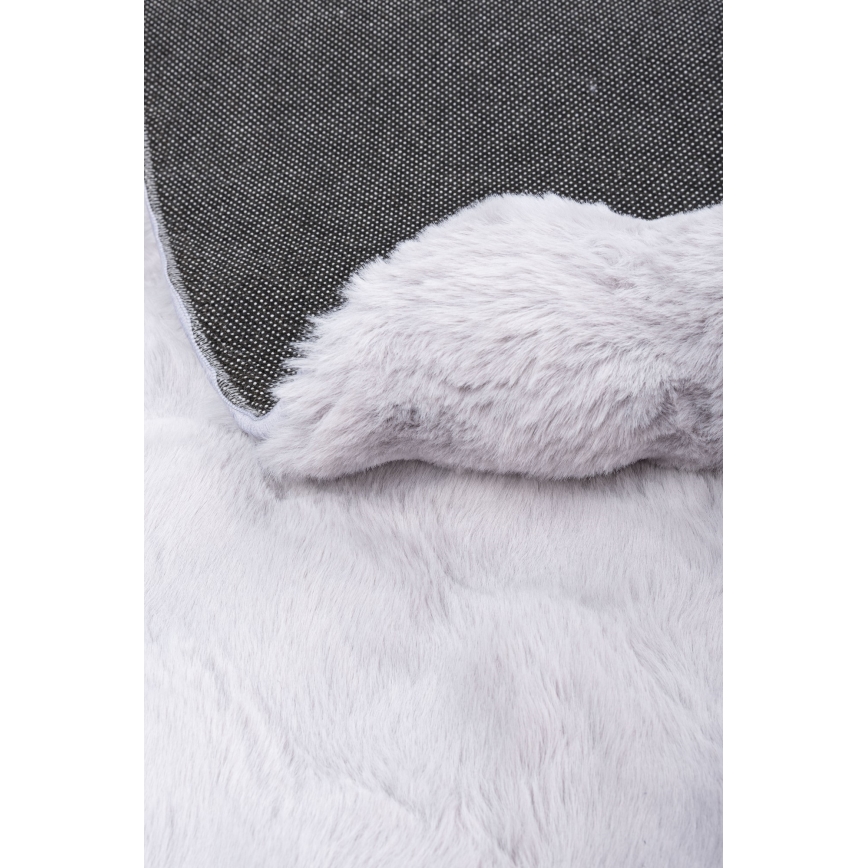 Στρογγυλό χαλί RABBIT BUBBLE 160 εκ., γκρι