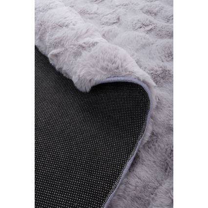 Στρογγυλό χαλί RABBIT BUBBLE 160 εκ., γκρι
