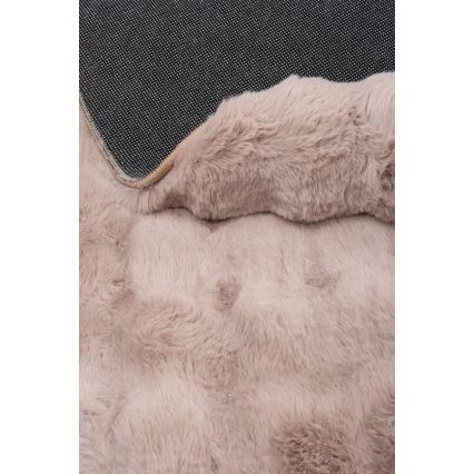 Στρογγυλό χαλί RABBIT BUBBLE 160 εκ. μπεζ