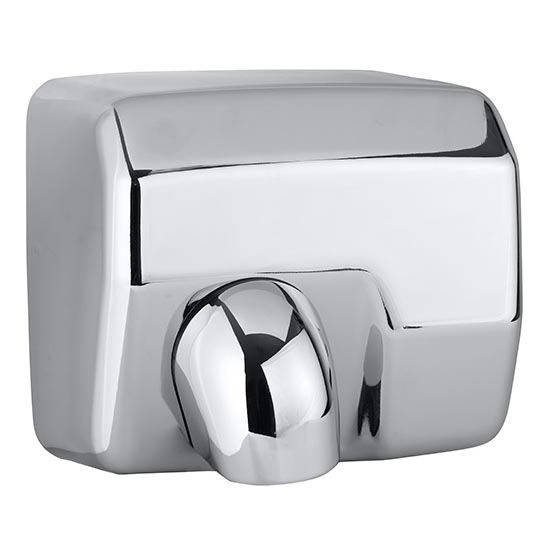 Στεγνωτήρας χεριών 27x24 cm ανοξείδωτος/ασημί