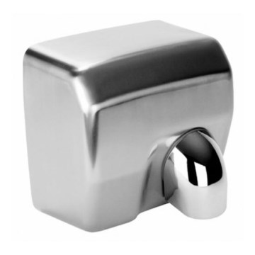 Στεγνωτήρας χεριών 27x24 εκ. ανοξείδωτο ατσάλι/ασημί