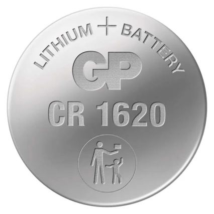 Στοιχείο λιθίου κουμπί CR1620 GP LITHIUM 3V/75 mAh