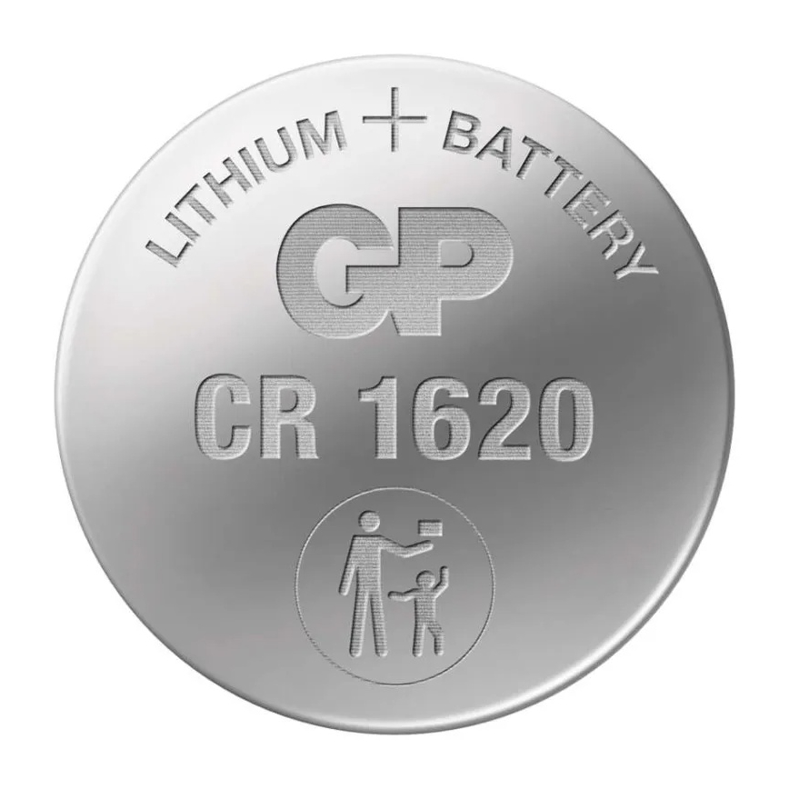 Στοιχείο λιθίου κουμπί CR1620 GP LITHIUM 3V/75 mAh